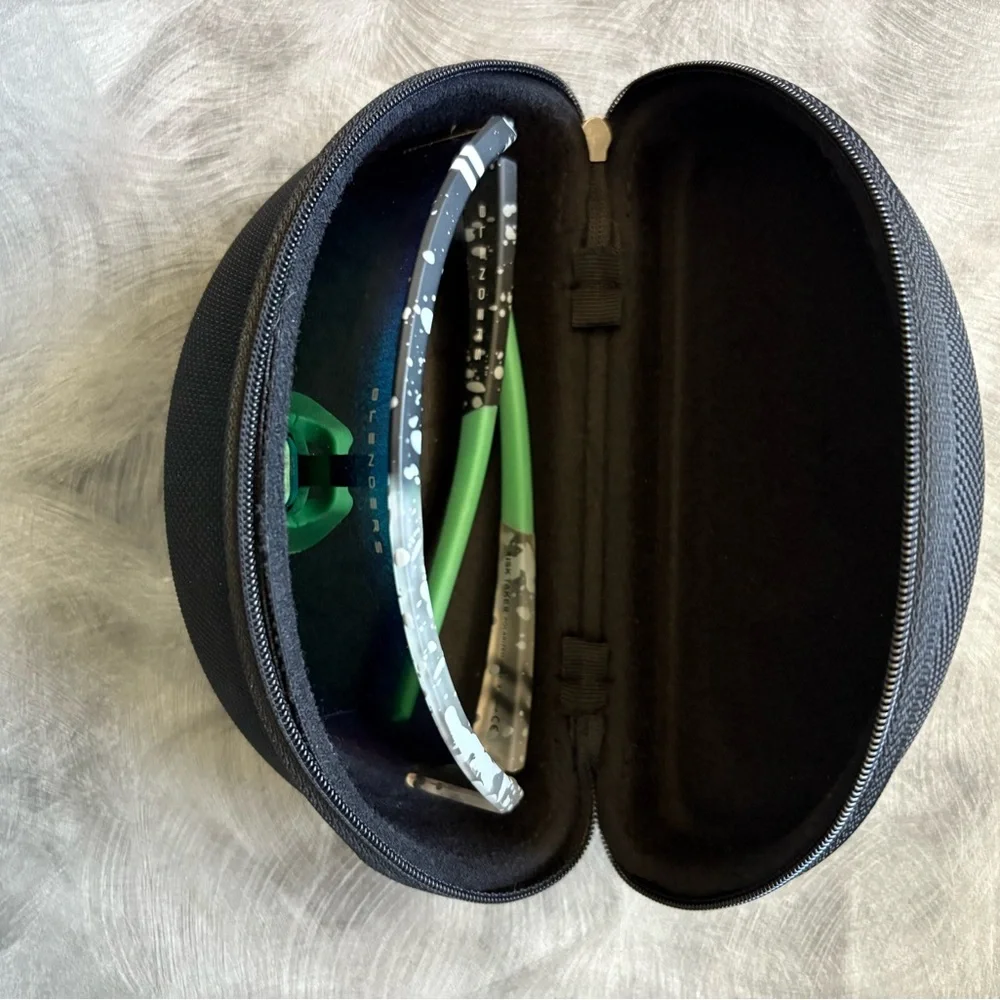 Blenders Green Reflective Sunglasses